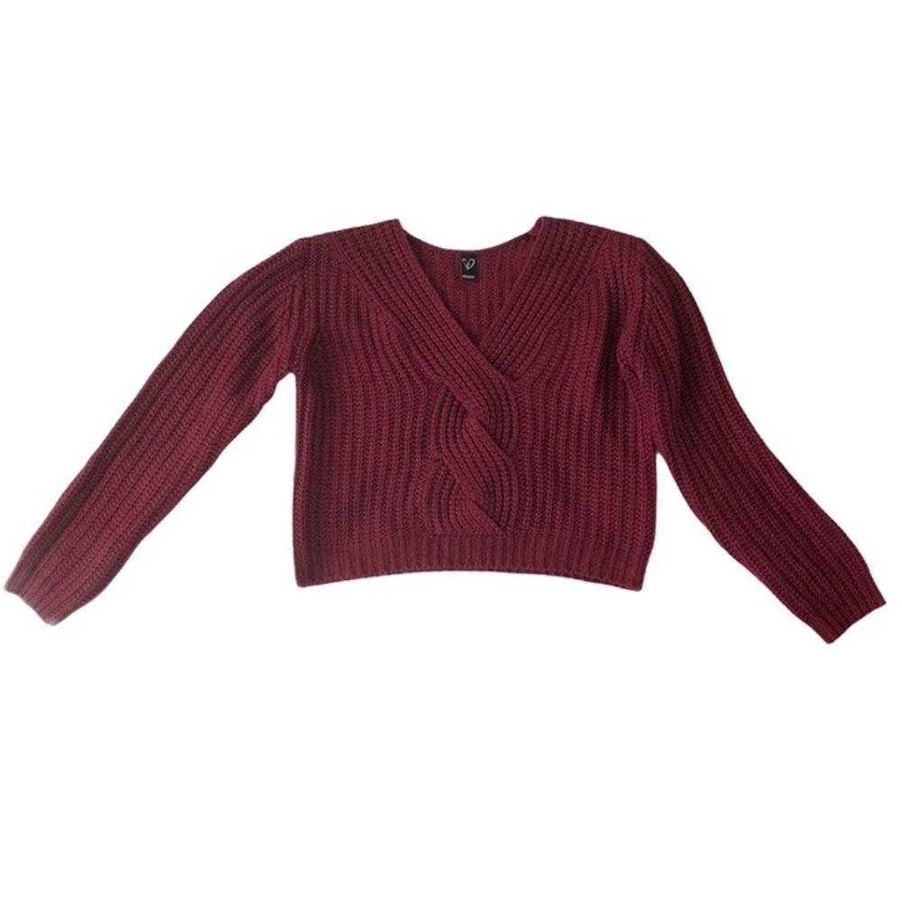cable knit sweater